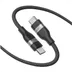 Anker USB-C to USB-C Cable (1.8m Upcycled-Braided) Zwart