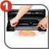 Tefal VT2540 Vacuum Sealer Zwart