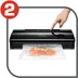 Tefal VT2540 Vacuum Sealer Zwart