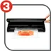 Tefal VT2540 Vacuum Sealer Zwart