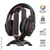 Trust GXT265 CINTAR RGB HEADSET STAND Zwart
