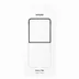Samsung Clear Case voor Samsung Galaxy Z Flip7 5G Transparant