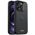 Accezz Rugged Frosted Backcover iPhone 14 Pro Zwart