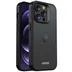 Accezz Rugged Frosted Backcover iPhone 14 Pro Zwart