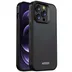 Accezz Rugged Frosted Backcover iPhone 14 Pro Zwart