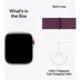 Apple Watch Series 10 GPS + Cellular 42mm Aluminium Case met Plum Sport Loop Roze