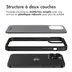 Accezz Rugged Frosted Backcover iPhone 14 Pro Max Zwart