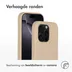 Accezz Liquid Silicone Backcover met MagSafe iPhone 16 Pro Beige
