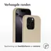 Accezz Liquid Silicone Backcover met MagSafe iPhone 16 Pro Beige