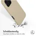 Accezz Liquid Silicone Backcover met MagSafe iPhone 16 Pro Beige