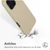 Accezz Liquid Silicone Backcover met MagSafe iPhone 16 Pro Beige