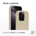 Accezz Liquid Silicone Backcover met MagSafe iPhone 16 Pro Beige