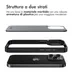 Accezz Rugged Frosted Backcover iPhone 15 Pro Zwart