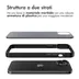 Accezz Rugged Frosted Backcover iPhone 15 Plus Zwart