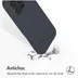 Accezz Liquid Silicone Backcover met MagSafe iPhone 16 Pro Donkerblauw