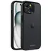Accezz Rugged Frosted Backcover iPhone 15 Zwart
