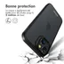 Accezz Rugged Frosted Backcover iPhone 15 Zwart