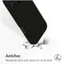 Accezz Liquid Silicone Backcover met MagSafe iPhone 16 Pro Zwart