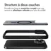 Accezz Rugged Frosted Backcover met MagSafe iPhone 15 Pro Max Zwart