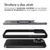 Accezz Rugged Frosted Backcover met MagSafe iPhone 15 Pro Max Zwart
