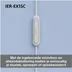 Sony IER-EX15CW Wit