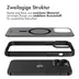 Accezz Rugged Frosted Backcover met MagSafe iPhone 14 Pro Max Zwart