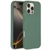 Accezz Liquid Silicone Backcover met MagSafe iPhone 16 Pro Max Donkergroen