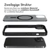 Accezz Rugged Frosted Backcover met MagSafe iPhone 14 Zwart