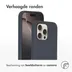 Accezz Liquid Silicone Backcover met MagSafe iPhone 16 Pro Max Donkerblauw