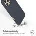 Accezz Liquid Silicone Backcover met MagSafe iPhone 16 Pro Max Donkerblauw