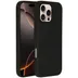 Accezz Liquid Silicone Backcover met MagSafe iPhone 16 Pro Max Zwart