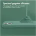 Accezz Liquid Silicone Backcover met MagSafe iPhone 16 Donkergroen