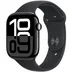 Apple Watch Series 10 GPS + Cellular 46mm Aluminium Case met Sport Band - M/L Zwart