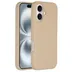 Accezz Liquid Silicone Backcover met MagSafe iPhone 16 Beige