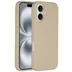Accezz Liquid Silicone Backcover met MagSafe iPhone 16 Beige