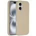 Accezz Liquid Silicone Backcover met MagSafe iPhone 16 Beige