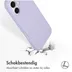 Accezz Liquid Silicone Backcover met MagSafe iPhone 16 Paars