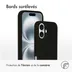 Accezz Liquid Silicone Backcover met MagSafe iPhone 16 Zwart