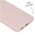 Accezz Liquid Silicone Backcover Samsung Galaxy S21 Roze