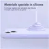 Accezz Liquid Silicone Backcover Samsung Galaxy S22 Paars