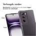 Accezz Clear Backcover Oppo Reno 12 Transparant