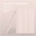 Accezz Smart Silicone Bookcase voor Apple iPad Air 13 inch (2024) M2 Roze