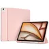 Accezz Smart Silicone Bookcase voor Apple iPad Air 13 inch (2024) M2 Roze