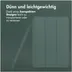 Accezz Smart Silicone Bookcase voor Apple iPad Pro 11 (2024) M4 Donkergroen