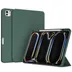 Accezz Smart Silicone Bookcase voor Apple iPad Pro 11 (2024) M4 Donkergroen