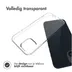 Accezz Clear Backcover iPhone 15 Transparant