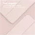 Accezz Smart Silicone Bookcase voor Apple iPad Pro 11 (2024) M4 Roze