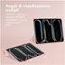 Accezz Smart Silicone Bookcase voor Apple iPad Pro 11 (2024) M4 Roze
