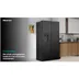 Hisense RS5P528STFE Zwart