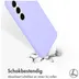 Accezz Liquid Silicone Backcover Samsung Galaxy S23 Paars